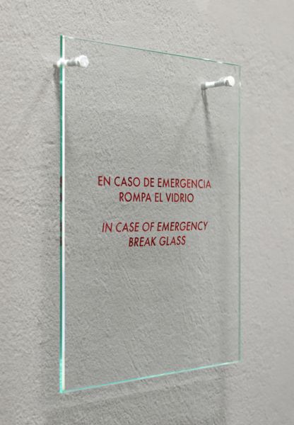 Fernando Arias - In case of emergency break the glass
